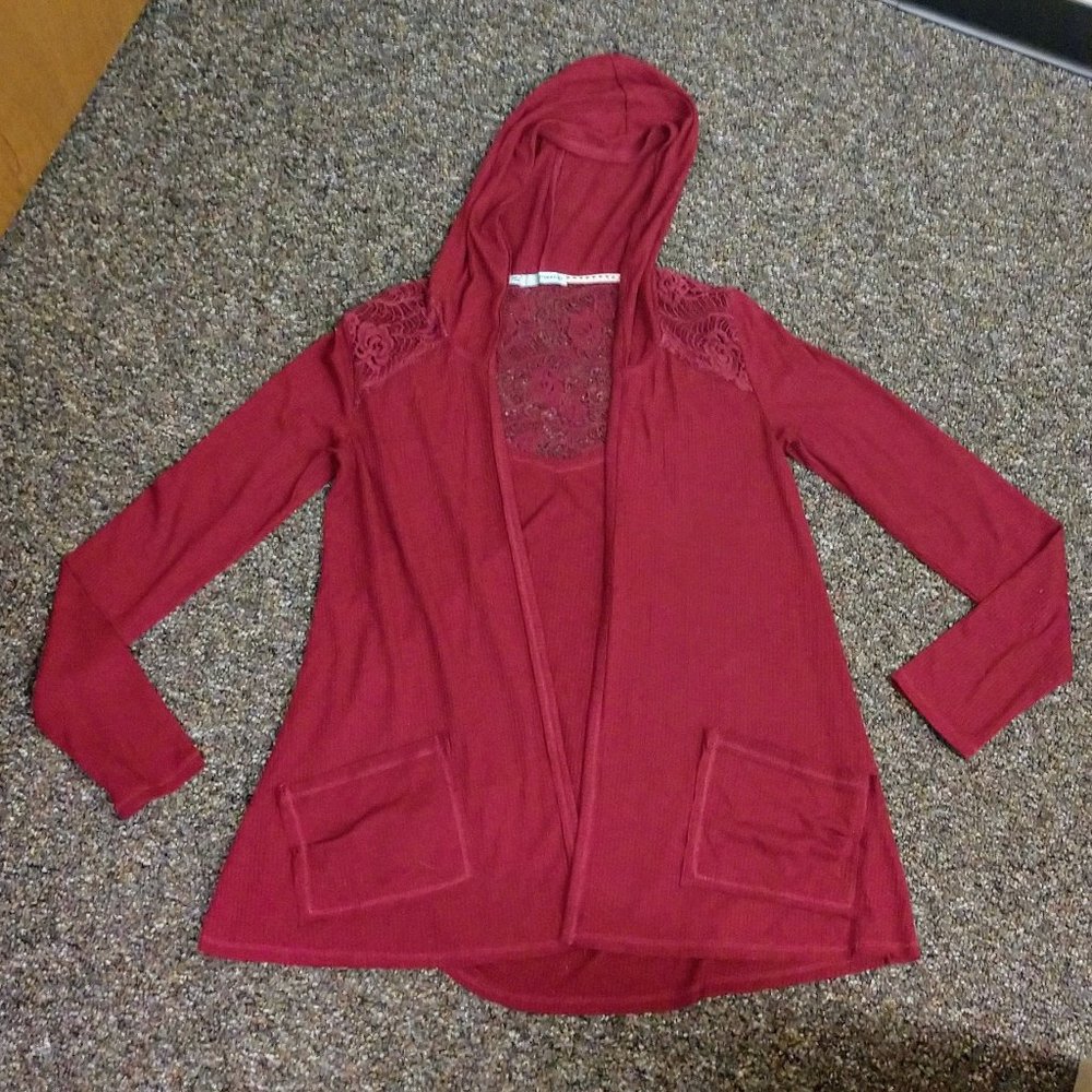 Hooded Cardigan - small